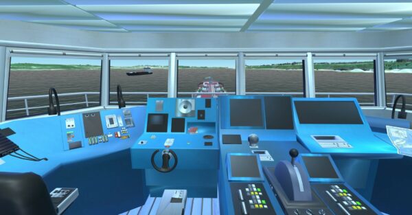 Le fleuve virtuel, studio maritime 3D