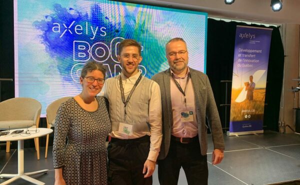 Audrey Nicolas et Gregory du Reseau des CCTT