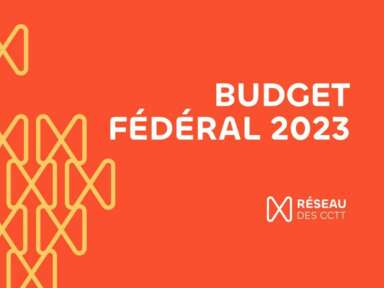 Le Réseau des CCTT – Synchronex se réjouit du budget Freeland
