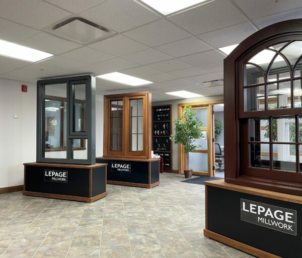 Des fenêtres de l'entreprise Lepage Millwork de Rivière-du-Loup
