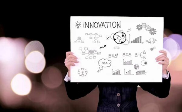 Différentes méthodes d’innovation sur une pancarte.
