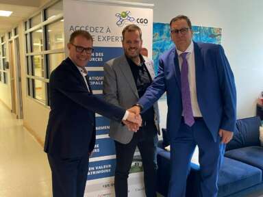 Le Centre de géomatique du Québec (CGQ) se joint à l'escouade numérique du Réseau des CCTT