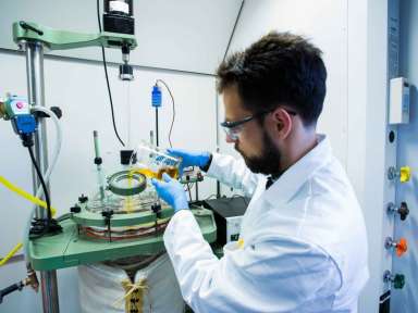 Laboratoire du CCTT KEMITEK, centre spécialisé en chimie verte et mise à l'échelle de procédés